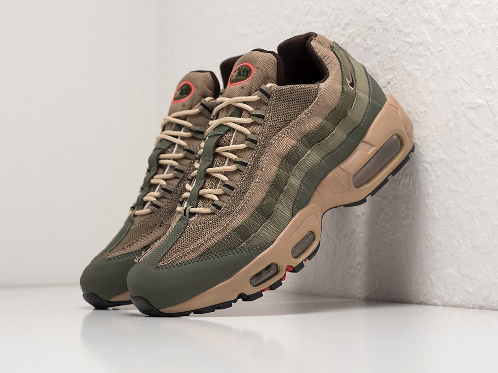 Nike Air Max 95 Rough Green зеленые текстиль мужские (AR29411) - фото 2 Nike Air Max 95 Rough Green зеленые текстиль мужские (AR29411) - фото 2