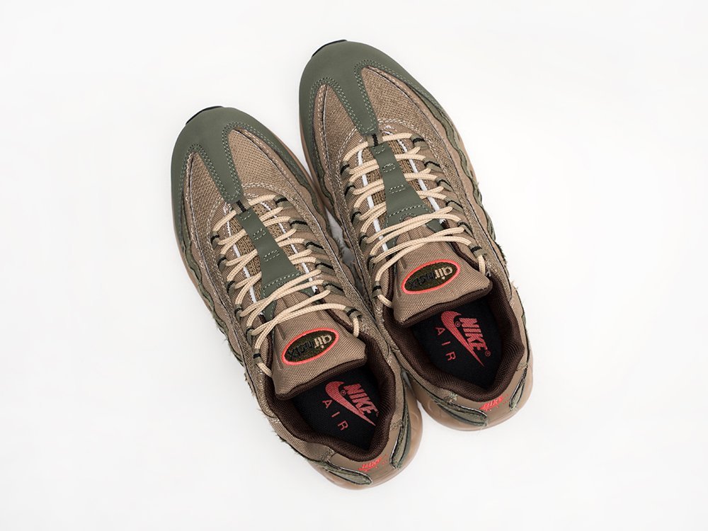 Nike Air Max 95 Rough Green зеленые текстиль мужские (AR29411) - фото 3 Nike Air Max 95 Rough Green зеленые текстиль мужские (AR29411) - фото 3