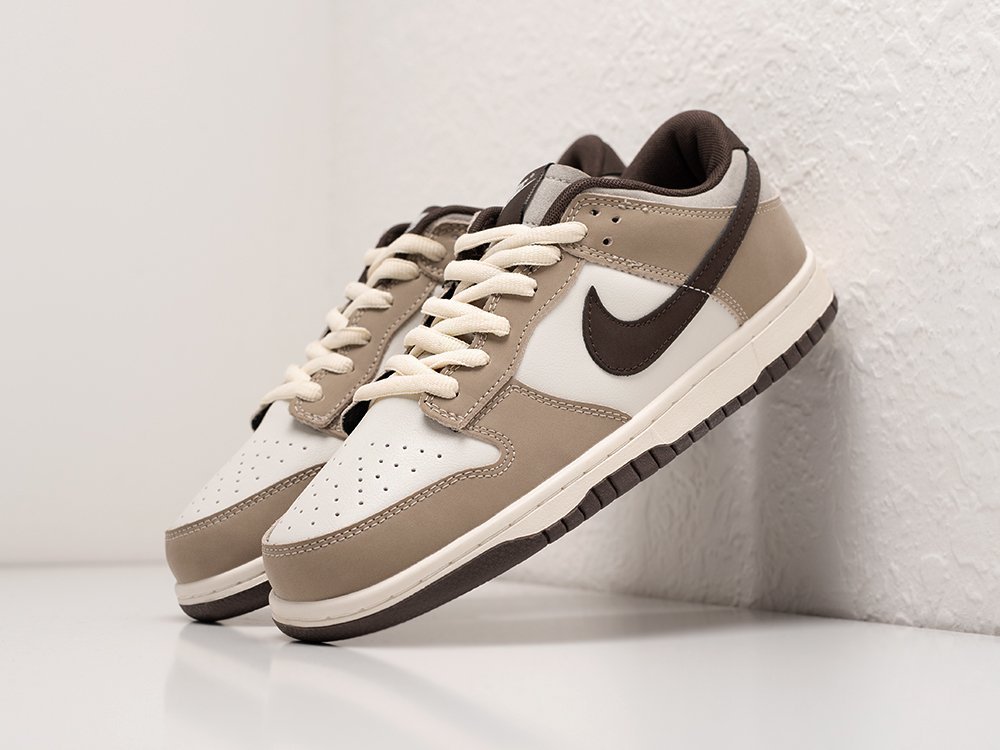 Nike SB Dunk Low белые кожа мужские (AR29420) - фото 2 Nike SB Dunk Low белые кожа мужские (AR29420) - фото 2