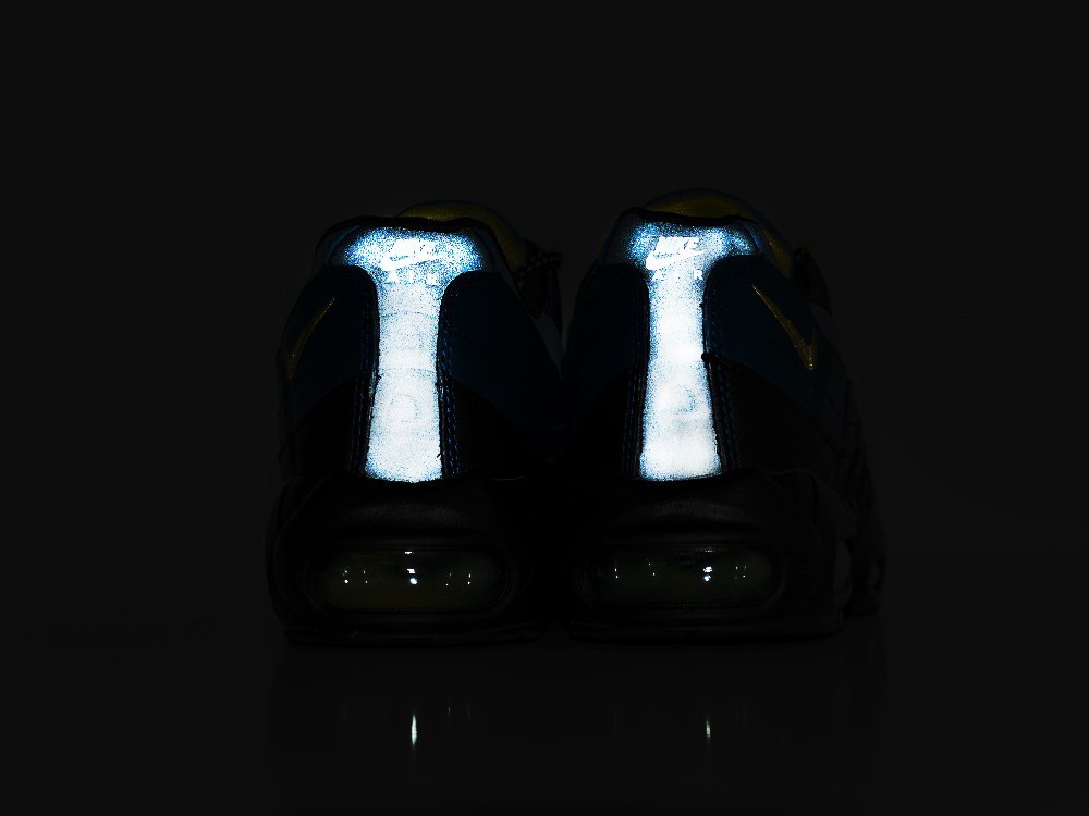 Nike Air Max 95 World Indigo синие кожа мужские (AR29421) - фото 4
