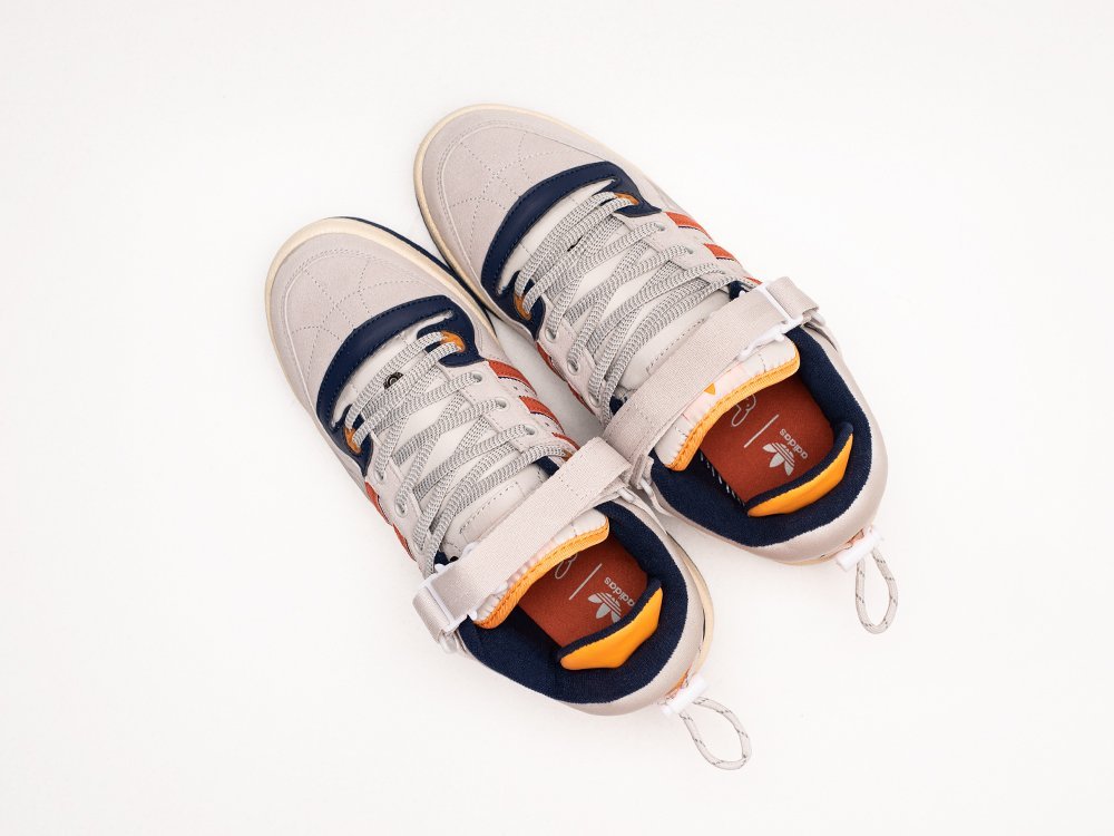 Adidas Bad Bunny x Forum Buckle Low Cangrejeros бежевые замша мужские (AR29425) - фото 3 Adidas Bad Bunny x Forum Buckle Low Cangrejeros бежевые замша мужские (AR29425) - фото 3
