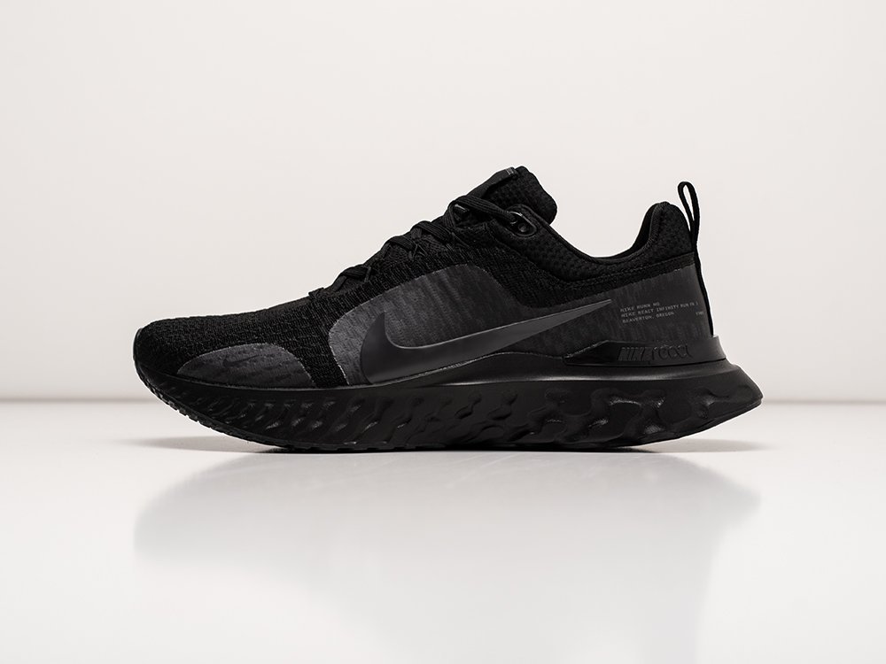 Nike React Infinity Run 3 Premium черные текстиль мужские (AR29464) - фото 1