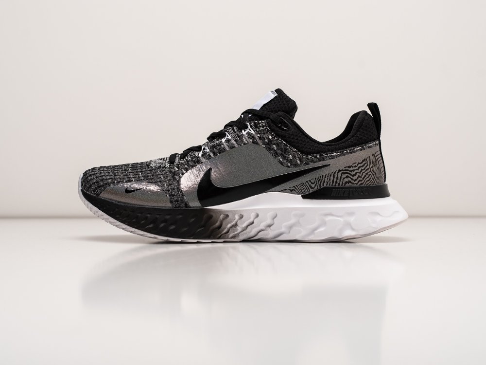 Nike React Infinity Run 3 Premium черные текстиль мужские (AR29465) - фото 1