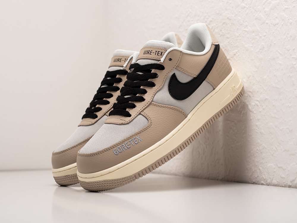 Nike Air Force 1 Low Gore-Tex серые кожа мужские (AR29471) - фото 2