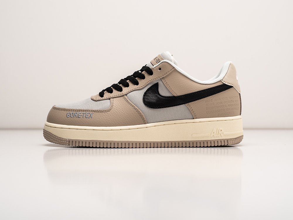 Nike Air Force 1 Low Gore-Tex серые кожа мужские (AR29471) - фото 1 Nike Air Force 1 Low Gore-Tex серые кожа мужские (AR29471) - фото 1