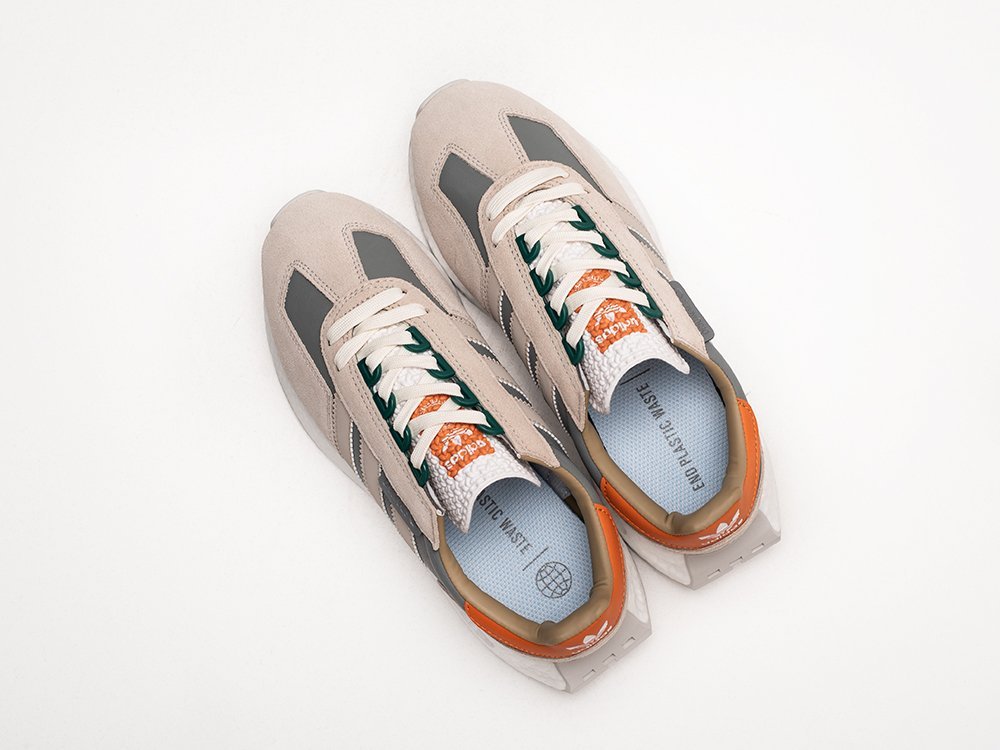 Adidas Retropy E5 бежевые кожа мужские (AR29475) - фото 3 Adidas Retropy E5 бежевые кожа мужские (AR29475) - фото 3