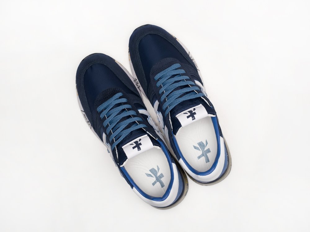 Premiata Lander синие текстиль мужские (AR29491) - фото 3 Premiata Lander синие текстиль мужские (AR29491) - фото 3