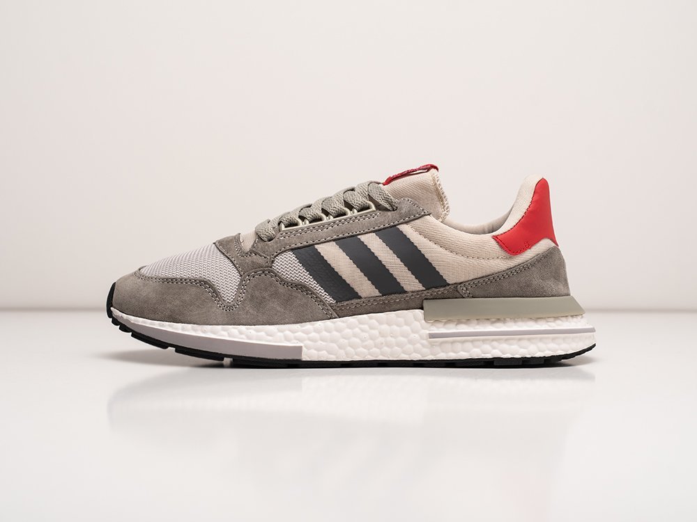 Adidas zx 500 grey 2024 red