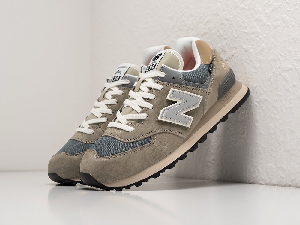 New Balance 574 серые замша мужские (AR29553) - фото 2 New Balance 574 серые замша мужские (AR29553) - фото 2
