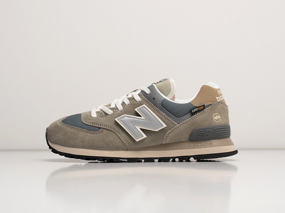 New Balance 574 серые замша мужские (AR29553) - фото 1 New Balance 574 серые замша мужские (AR29553) - фото 1