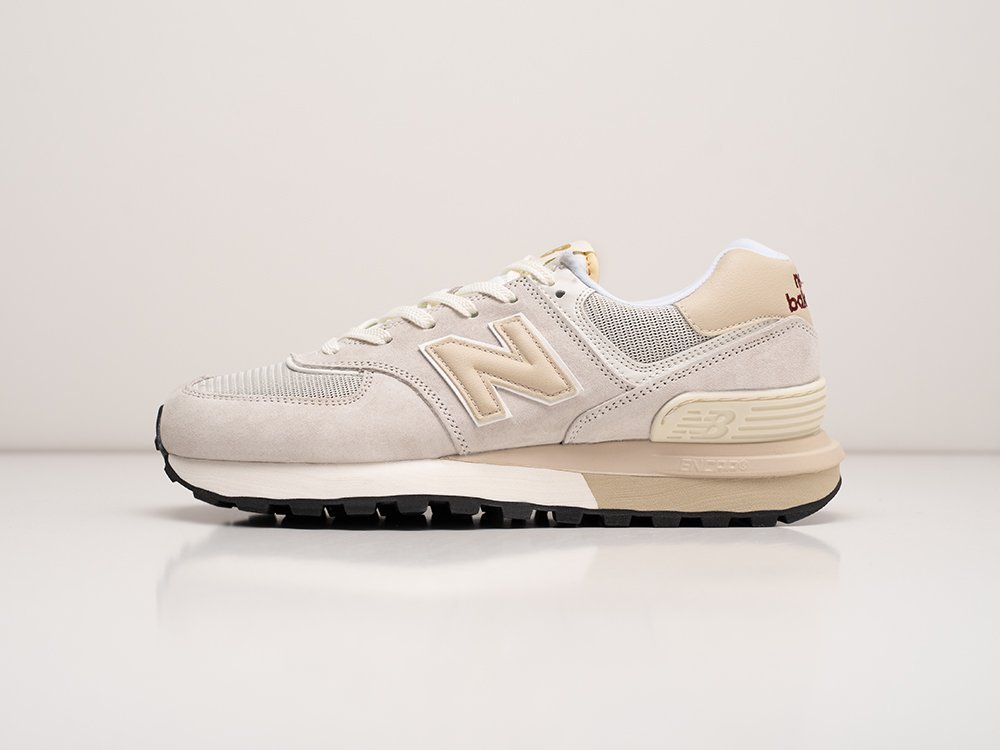 New Balance 574 бежевые замша мужские (AR29557) - фото 1 New Balance 574 бежевые замша мужские (AR29557) - фото 1