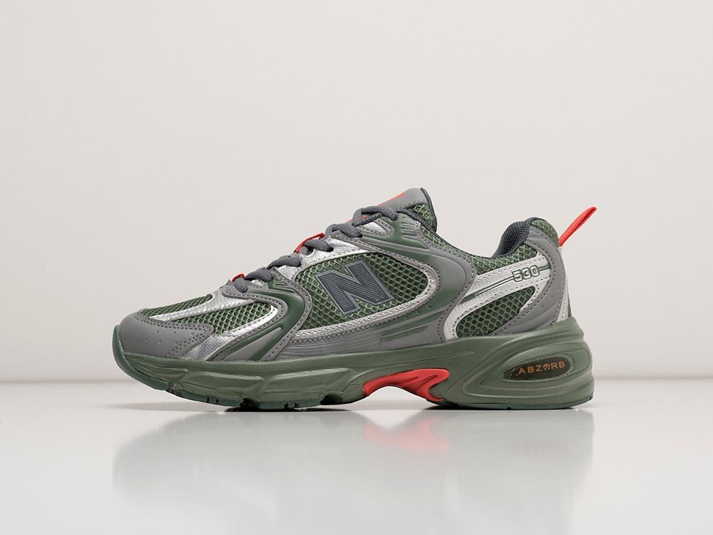 New Balance 530 зеленые кожа мужские (AR29624) - фото 1 New Balance 530 зеленые кожа мужские (AR29624) - фото 1