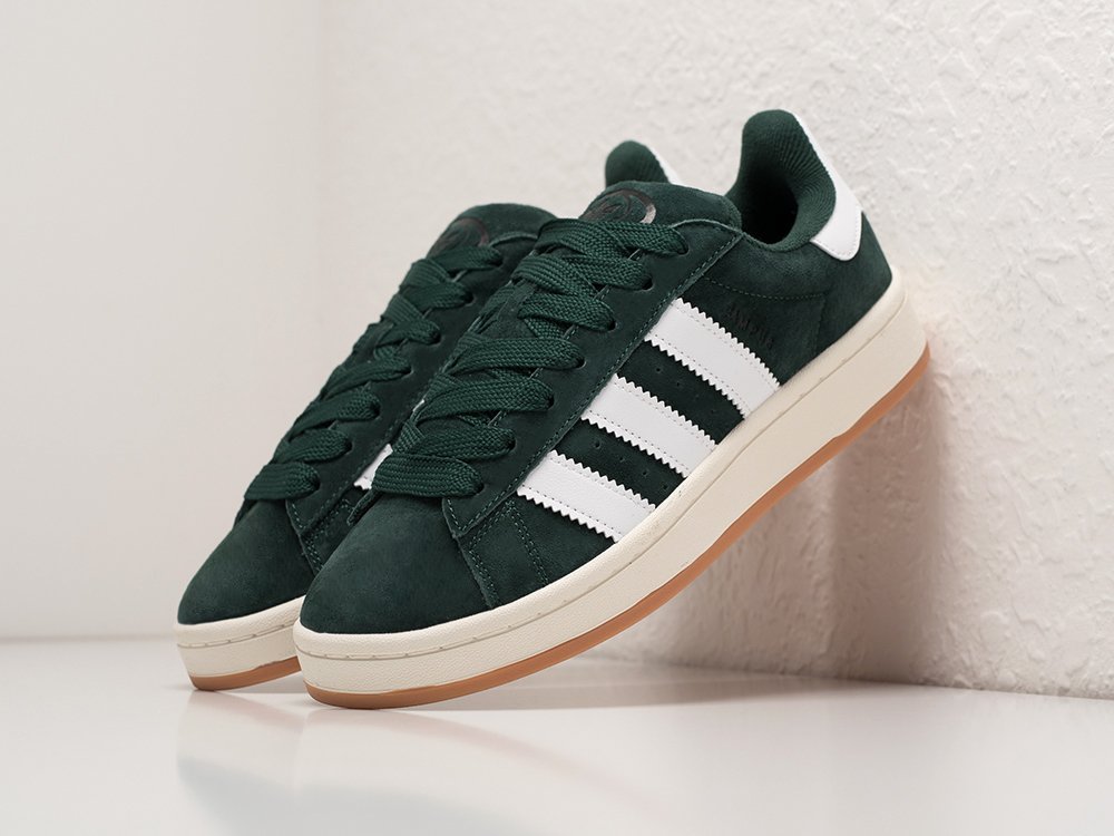 Adidas Campus зеленые замша мужские (AR29626) - фото 2 Adidas Campus зеленые замша мужские (AR29626) - фото 2