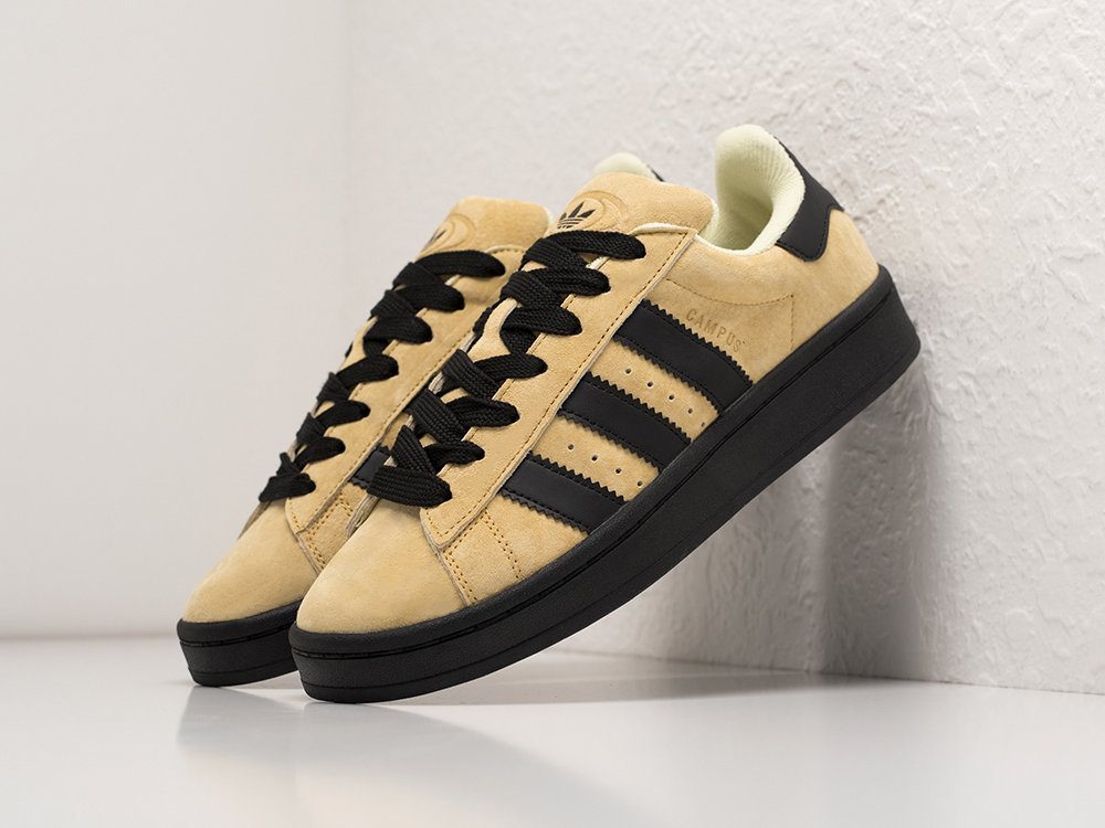 Adidas Campus желтые замша мужские (AR29629) - фото 2 Adidas Campus желтые замша мужские (AR29629) - фото 2
