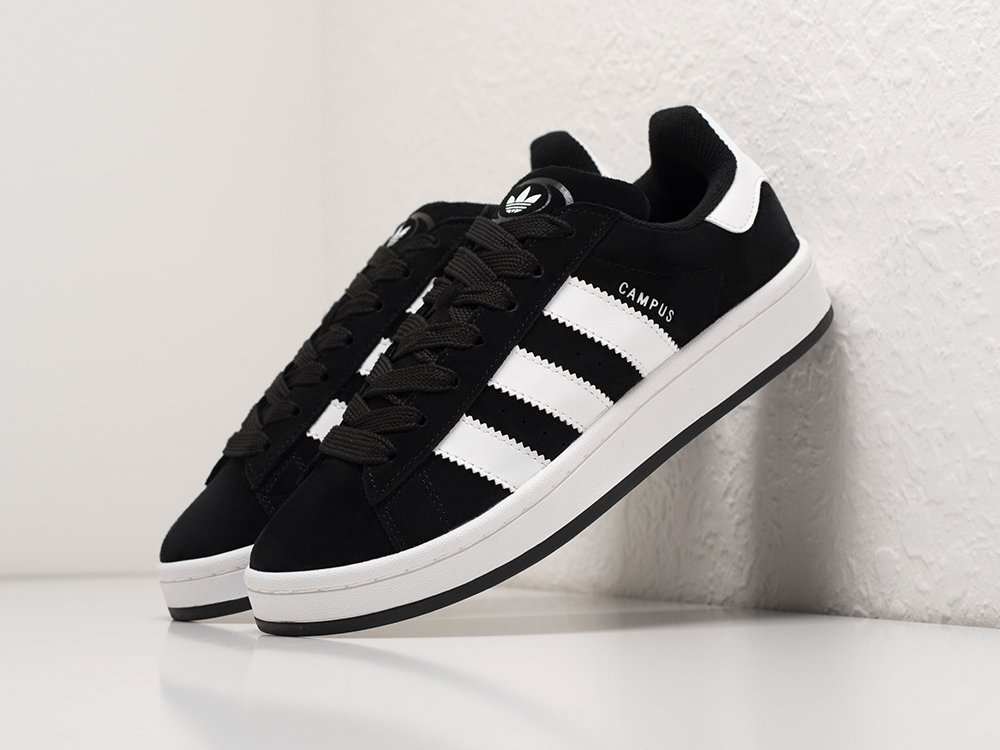 Adidas Campus черные замша мужские (AR29630) - фото 2 Adidas Campus черные замша мужские (AR29630) - фото 2