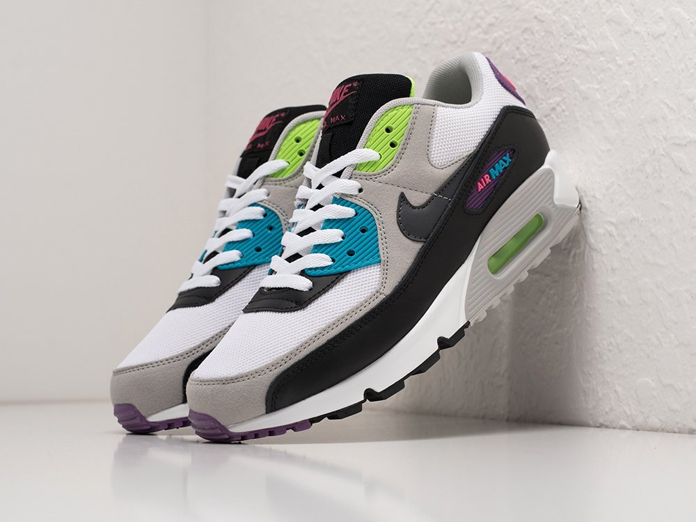 Nike Air Max 90 What The белые кожа мужские (AR29662) - фото 2 Nike Air Max 90 What The белые кожа мужские (AR29662) - фото 2