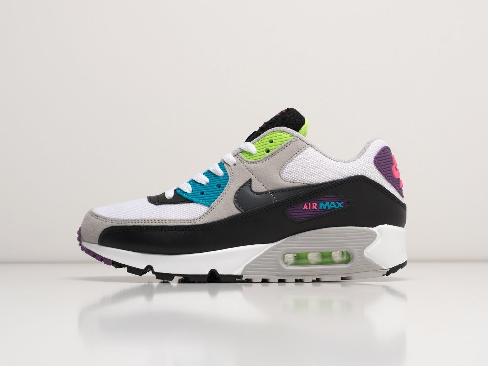 Nike Air Max 90 What The белые кожа мужские (AR29662) - фото 1 Nike Air Max 90 What The белые кожа мужские (AR29662) - фото 1