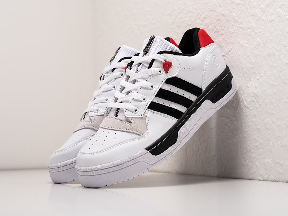 Adidas KIKS x Rivalry Low белые кожа мужские (AR29676) - фото 2 Adidas KIKS x Rivalry Low белые кожа мужские (AR29676) - фото 2