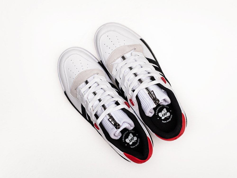 Adidas KIKS x Rivalry Low белые кожа мужские (AR29676) - фото 3 Adidas KIKS x Rivalry Low белые кожа мужские (AR29676) - фото 3