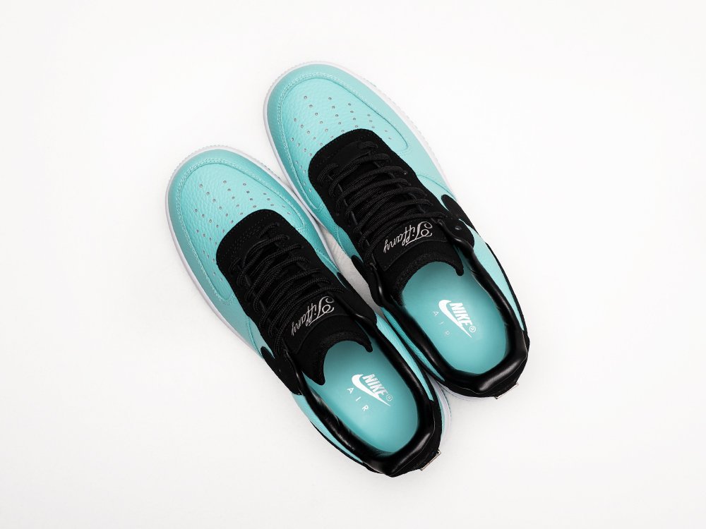 Nike Air Force 1 Low x Tiffany WMNS голубые кожа женские (AR29717) - фото 3 Nike Air Force 1 Low x Tiffany WMNS голубые кожа женские (AR29717) - фото 3