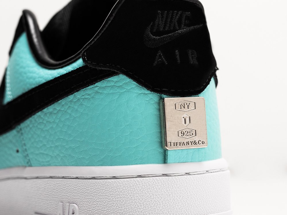 Nike Air Force 1 Low x Tiffany WMNS голубые кожа женские (AR29717) - фото 4 Nike Air Force 1 Low x Tiffany WMNS голубые кожа женские (AR29717) - фото 4