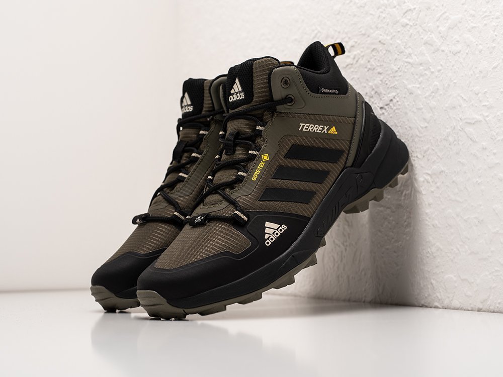 Adidas Terrex Swift R3 Mid зеленые текстиль мужские (AR29733) - фото 2 Adidas Terrex Swift R3 Mid зеленые текстиль мужские (AR29733) - фото 2
