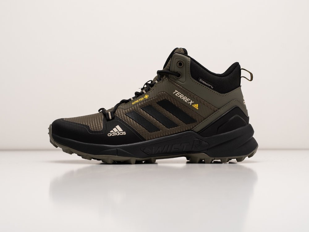 Adidas Terrex Swift R3 Mid зеленые текстиль мужские (AR29733) - фото 1 Adidas Terrex Swift R3 Mid зеленые текстиль мужские (AR29733) - фото 1