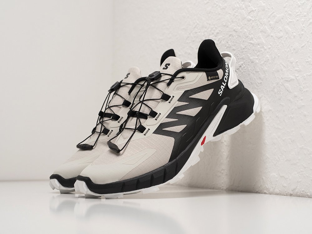 Salomon Supercross 4 GTX серые текстиль мужские (AR29757) - фото 2 Salomon Supercross 4 GTX серые текстиль мужские (AR29757) - фото 2