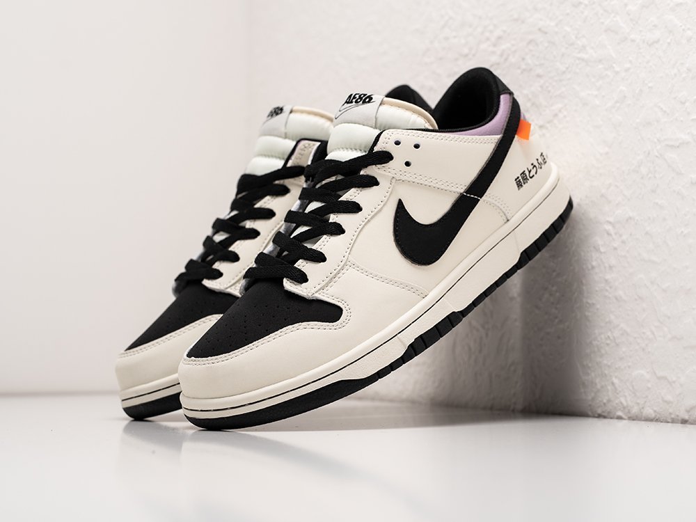 Nike SB Dunk Low Toyota AE86 Initial D белые кожа мужские (AR30044) - фото 2 Nike SB Dunk Low Toyota AE86 Initial D белые кожа мужские (AR30044) - фото 2