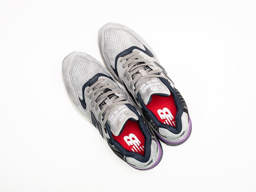 New Balance 999 серые замша мужские (AR30052) - фото 3 New Balance 999 серые замша мужские (AR30052) - фото 3