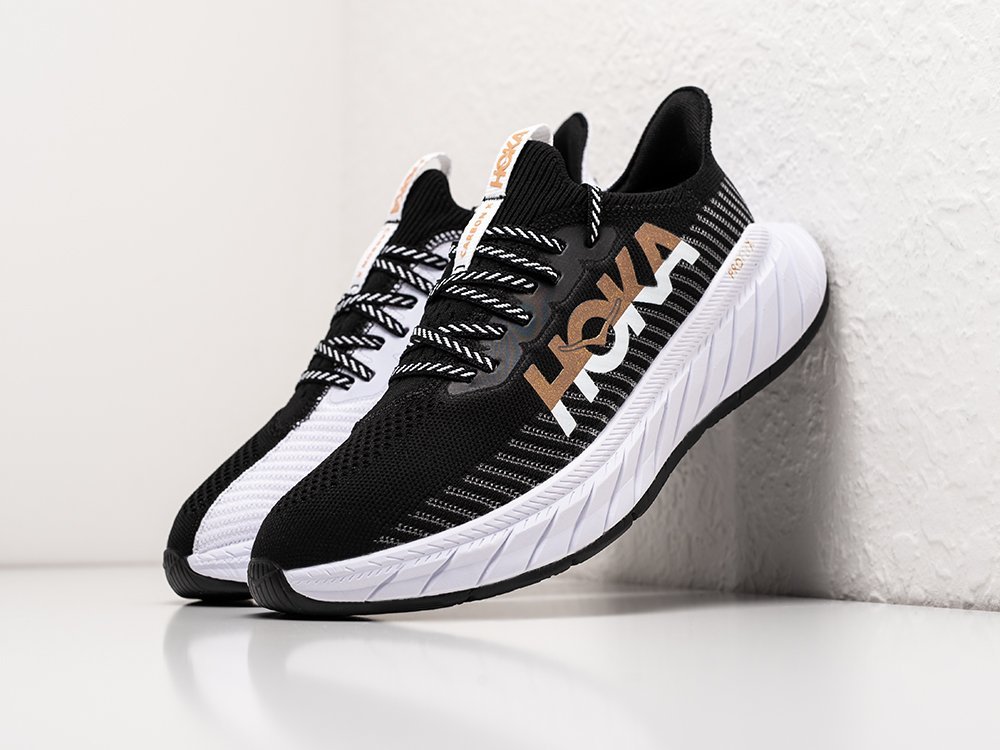 Hoka Carbon X 3 черные текстиль мужские (AR30056) - фото 2 Hoka Carbon X 3 черные текстиль мужские (AR30056) - фото 2
