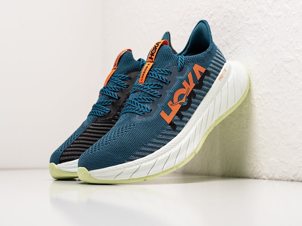 Hoka Carbon X 3 синие текстиль мужские (AR30057) - фото 2 Hoka Carbon X 3 синие текстиль мужские (AR30057) - фото 2