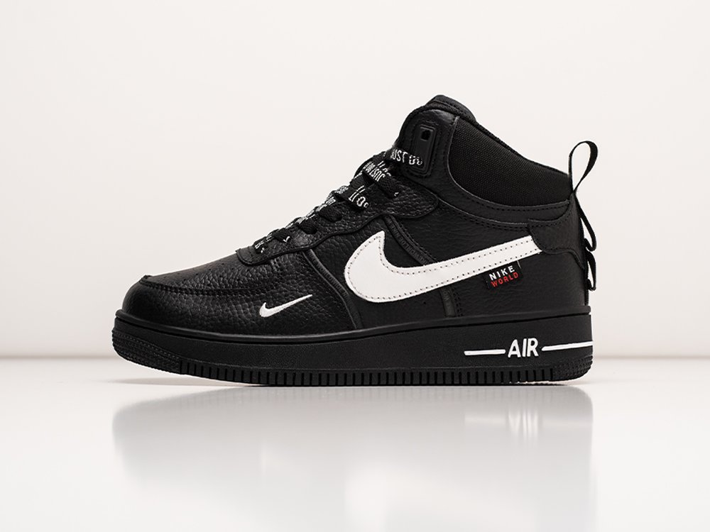 Nike Air Force 1 Winter черные кожа мужские (AR30146) - фото 1