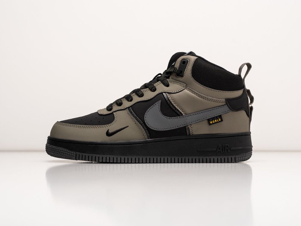 Nike Air Force 1 Winter зеленые кожа мужские (AR30147) - фото 4