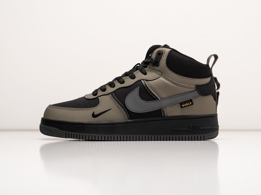 Nike Air Force 1 Winter зеленые кожа мужские (AR30147) - фото 1 Nike Air Force 1 Winter зеленые кожа мужские (AR30147) - фото 1