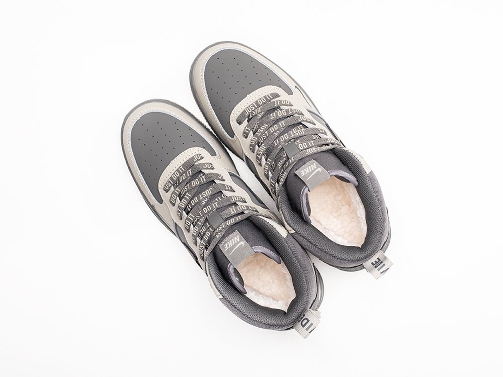 Nike Air Force 1 Winter серые кожа мужские (AR30148) - фото 3 Nike Air Force 1 Winter серые кожа мужские (AR30148) - фото 3