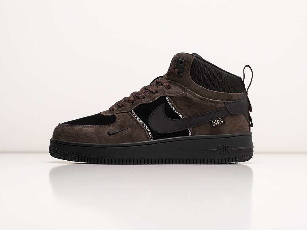Nike Air Force 1 Winter коричневые замша мужские (AR30149) - фото 4 Nike Air Force 1 Winter коричневые замша мужские (AR30149) - фото 4