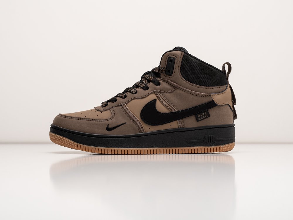 Nike Air Force 1 Winter WMNS коричневые кожа женские (AR30157) - фото 1 Nike Air Force 1 Winter WMNS коричневые кожа женские (AR30157) - фото 1
