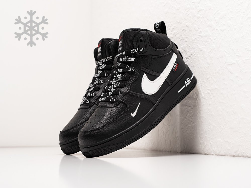 Nike Air Force 1 Winter WMNS черные кожа женские (AR30159) - фото 2 Nike Air Force 1 Winter WMNS черные кожа женские (AR30159) - фото 2