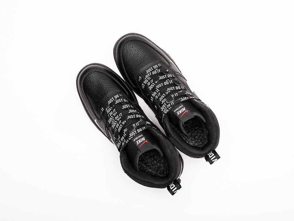 Nike Air Force 1 Winter WMNS черные кожа женские (AR30159) - фото 3 Nike Air Force 1 Winter WMNS черные кожа женские (AR30159) - фото 3