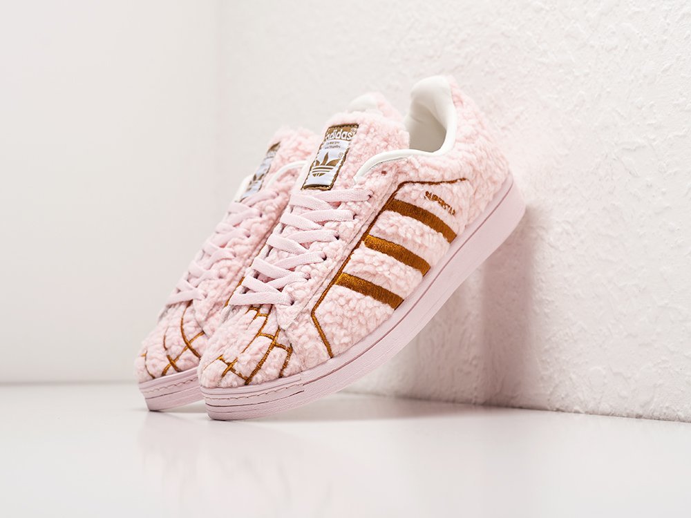 Adidas Superstar Conchas Pack - Strawberry WMNS розовые текстиль женские (AR30215) - фото 2 Adidas Superstar Conchas Pack - Strawberry WMNS розовые текстиль женские (AR30215) - фото 2