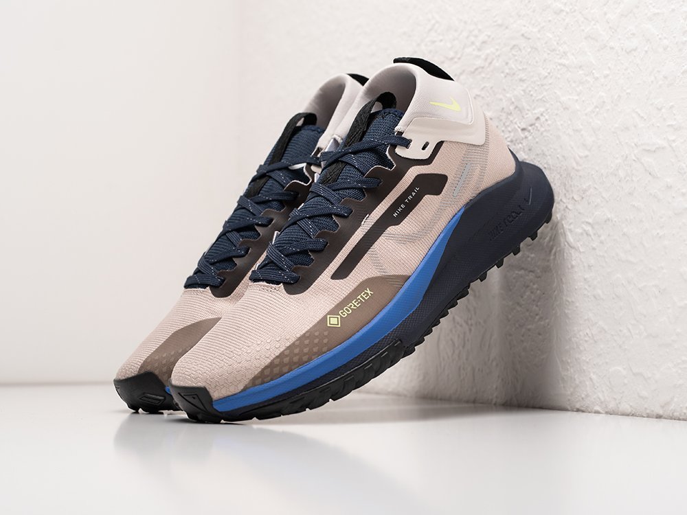 Nike React Pegasus Trail 4 GTX бежевые текстиль мужские (AR30216) - фото 2 Nike React Pegasus Trail 4 GTX бежевые текстиль мужские (AR30216) - фото 2