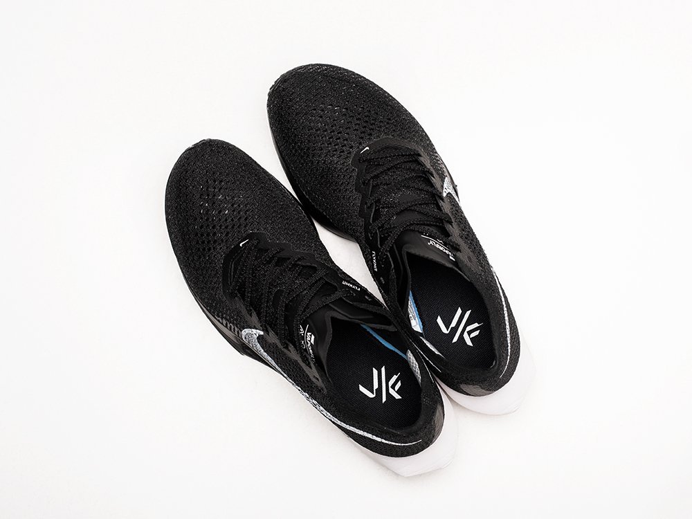 Nike ZoomX Vaporfly NEXT% 3 черные текстиль мужские (AR30219) - фото 3
