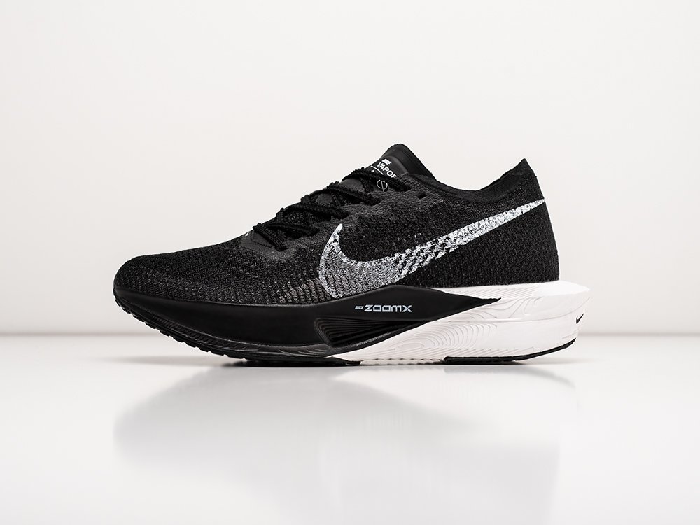 Nike ZoomX Vaporfly NEXT% 3 черные текстиль мужские (AR30219) - фото 1 Nike ZoomX Vaporfly NEXT% 3 черные текстиль мужские (AR30219) - фото 1