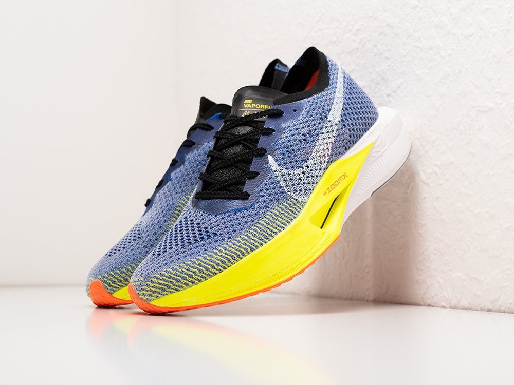 Nike ZoomX Vaporfly NEXT% 3 Racer Blue синие текстиль мужские (AR30221) - фото 2