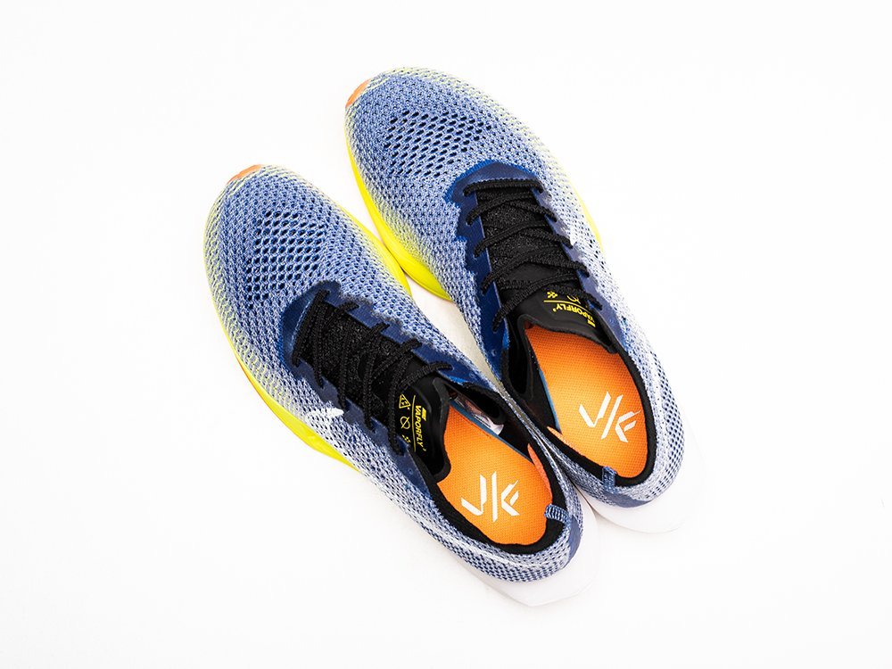 Nike ZoomX Vaporfly NEXT% 3 Racer Blue синие текстиль мужские (AR30221) - фото 3