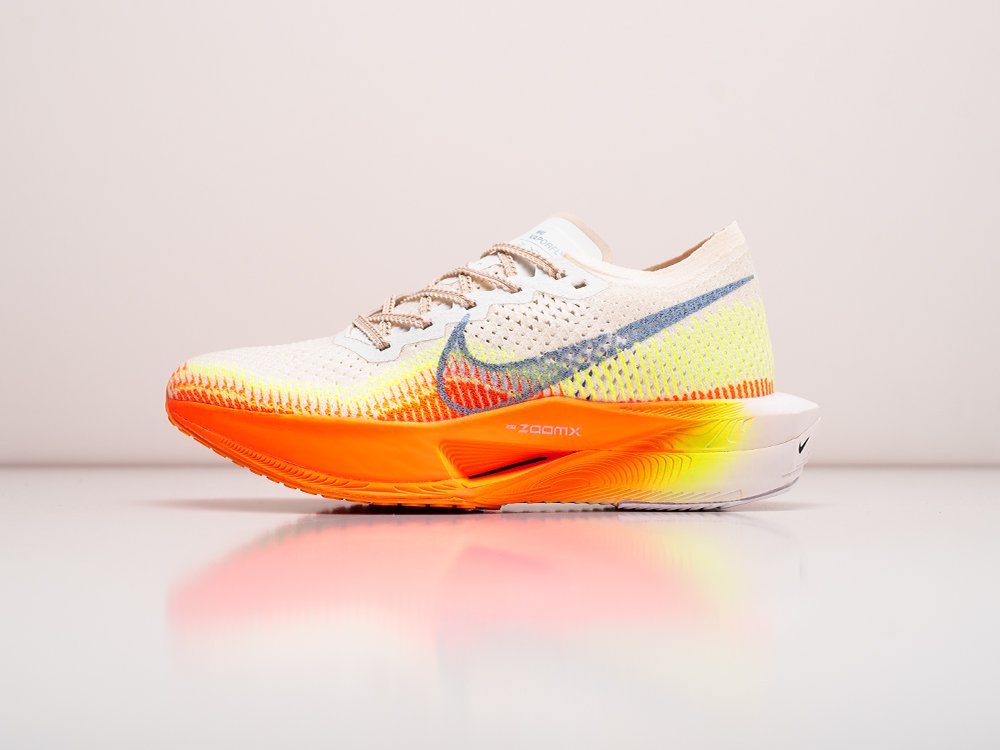 Nike ZoomX Vaporfly NEXT% 3 Sail Orange WMNS белые текстиль женские (AR30222) - фото 1 Nike ZoomX Vaporfly NEXT% 3 Sail Orange WMNS белые текстиль женские (AR30222) - фото 1