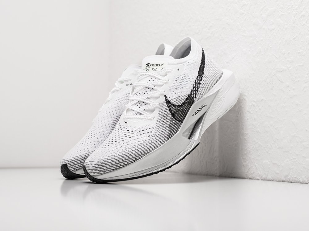 Nike ZoomX Vaporfly NEXT% 3 White Particle Grey WMNS белые текстиль женские (AR30224) - фото 2 Nike ZoomX Vaporfly NEXT% 3 White Particle Grey WMNS белые текстиль женские (AR30224) - фото 2