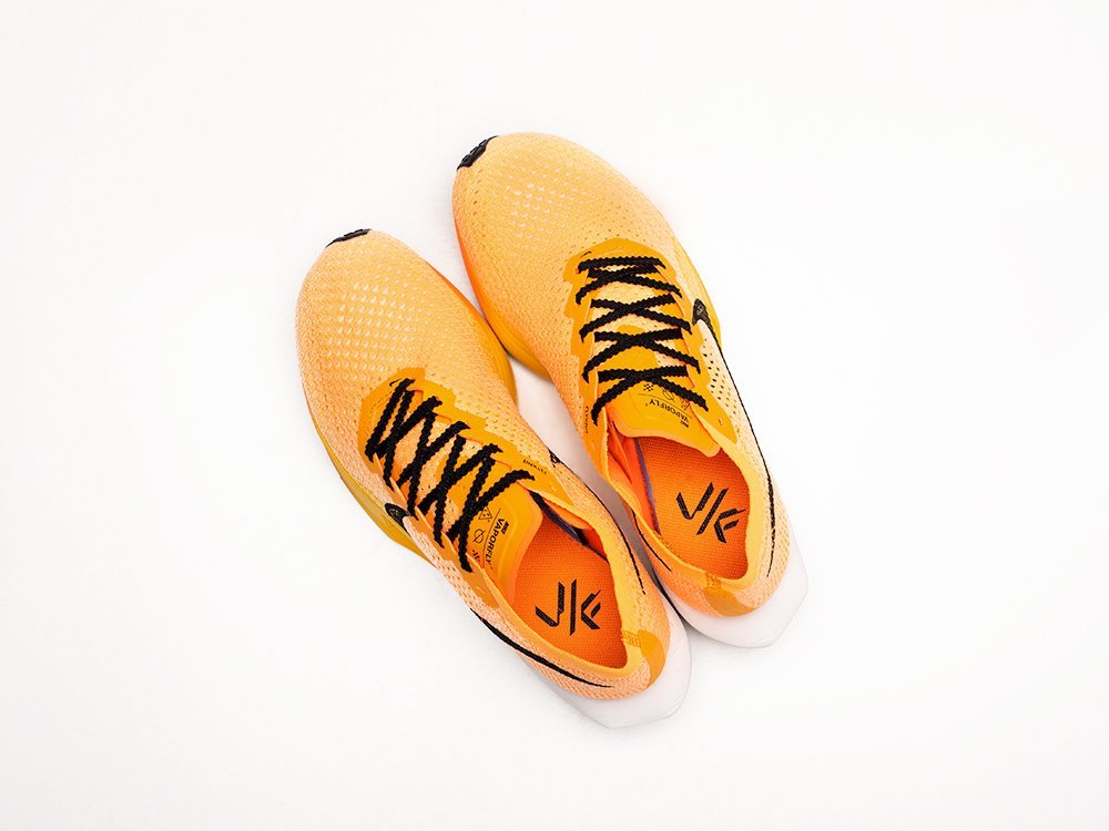 Nike ZoomX Vaporfly NEXT% 3 WMNS оранжевые текстиль женские (AR30225) - фото 3