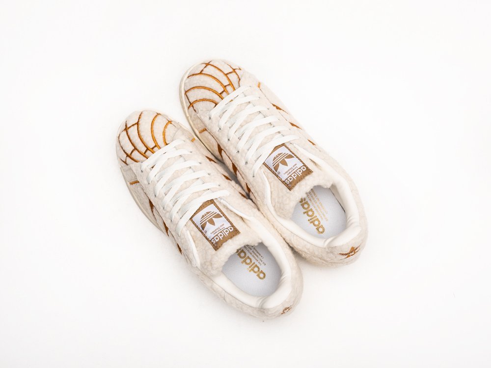 Adidas Superstar Conchas Pack - Vanilla WMNS белые текстиль женские (AR30228) - фото 3